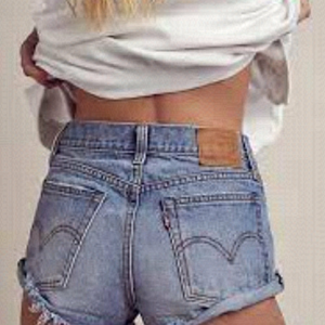 Levi's 501 Cut Off Shorts Size 27
